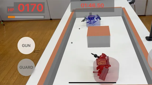 NISUN世界最小ヒューマノイドロボットAR対戦システム